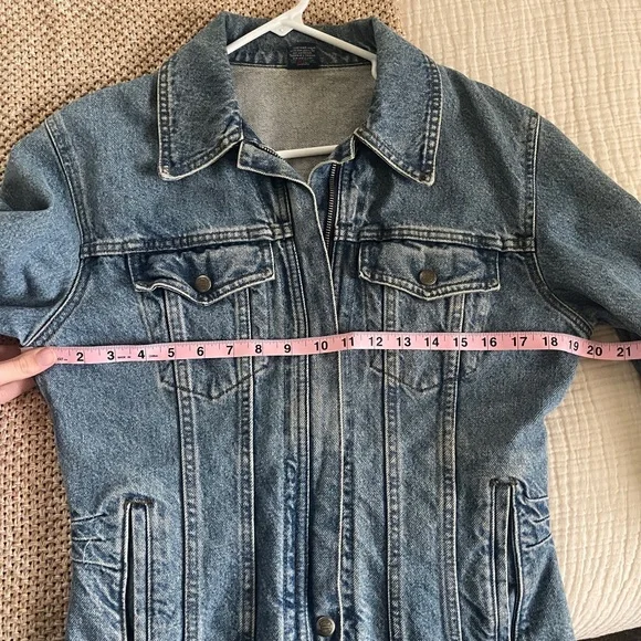 Vintage Harley Davidson womens Jeans Jacket Size S - rare vintage find - Picture 12 of 12